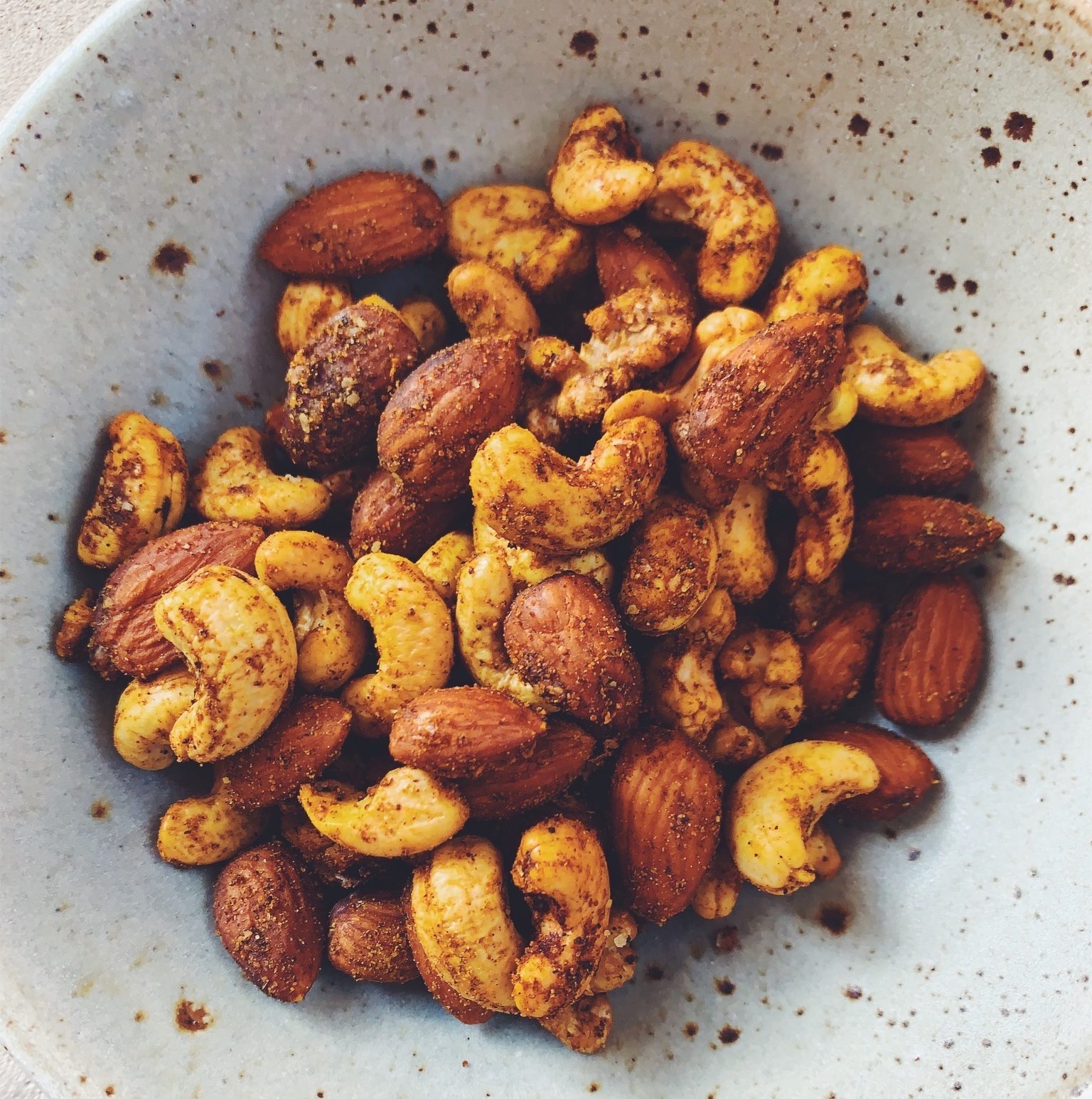 Spiced Nuts with Turmeric and Garam Masala – Brain Health Kitchen
